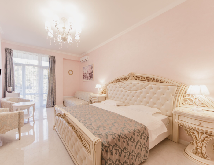 Номер полулюкс (с пансионом) - Санаторий «Крымский гость» Алушта